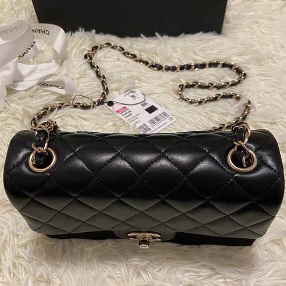 Chanel Mini Flap Bag (Free Dior Lip Glow) - Picture 16 of 17
